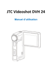 JTC Videoshot DVH 24 Manuel d'utilisation + Chat IA