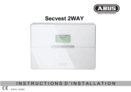 Abus Secvest 2WAY Guide d'installation