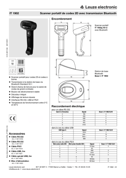 Leuze IT 1902g: Spécifications, IA Chat & PDF