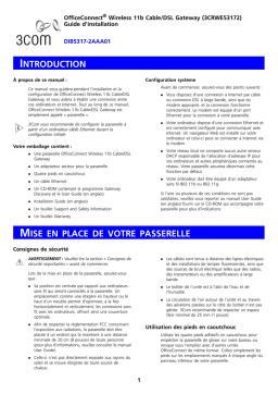 OfficeConnect Wireless 11b: Chat IA et PDF