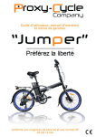 Proxy-Cycle JUMPER Manuel utilisateur