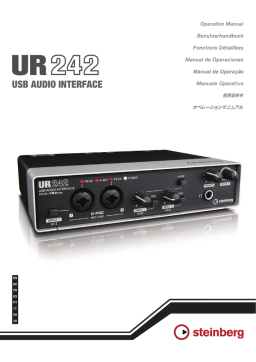 UR242 Interface Audio USB: Manuel + Chat IA