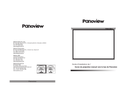 Panoview manuel Écran de projection : Chat IA & PDF