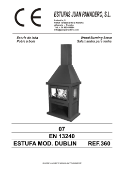 Poêle à bois DUBLIN : Guide d'utilisation | AI Chat & PDF