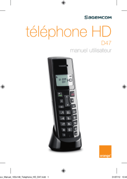 Sagemcom D47 Téléphone DECT : Chat IA & Téléchargement PDF