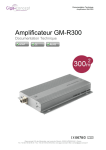 Amplificateur GSM Giga-Concept GM-R300 + Chat IA