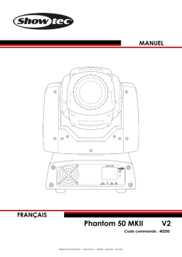 SHOWTEC Phantom 50 MKII Manuel utilisateur