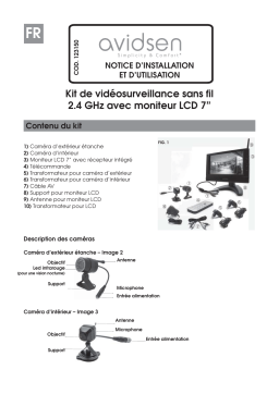 Avidsen sans fil 2.4 GHz Manuel utilisateur