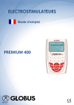 GLOBUS PREMIUM 400 Manuel utilisateur