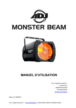Manuel Monster Beam American DJ | AI Chat & PDF