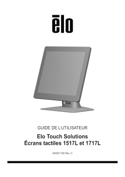 Elo 1517L, 1717L : Guide de l'utilisateur + Chat IA