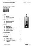 GS 18 EZ, GS 20 EZ Documentation Technique + AI Chat &amp; PDF