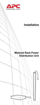 APC Metered Rack Power Distribution Units + PDF