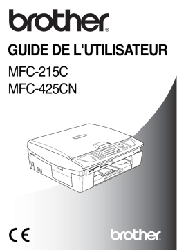 MFC-215C, MFC-425CN Guide d'Utilisateur | AI Chat