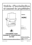 Dettson HGRC Guide d'installation | Chat IA &amp; PDF