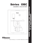 Olsen OBC 3D Manuel utilisateur