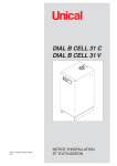 Unical DIAL B CELL 31 V Manuel utilisateur