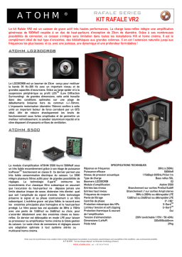 RAFALE SERIES VR2 Fiche technique | AI Chat & PDF