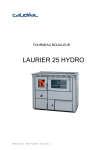 Calid&eacute;al Laurier 25 HYDRO Manuel utilisateur