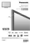 Panasonic TH-42/50PZ800E Mode d'emploi + IA