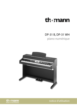 thomann DP-31 WH Manuel utilisateur