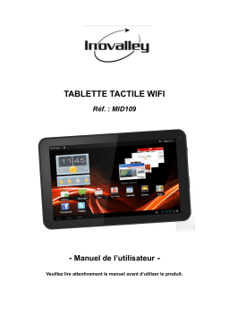 Inovalley MID109 Tablette Tactile | AI Chat & PDF