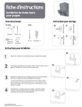 Atelier Mix&eacute; chaise haute pour poup&eacute;e Mode d'emploi