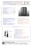 Merlaud EA10A Enceinte Amplifi&eacute;e | AI Chat &amp; PDF