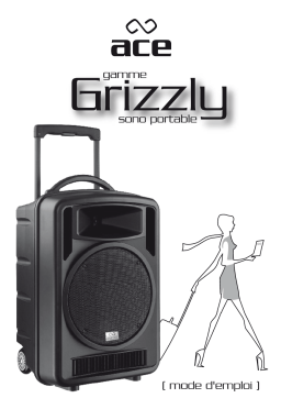 ACE Grizzly TR701 Manuel utilisateur