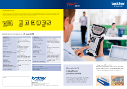 Brother P-touch 2470 : IA & PDF inclus