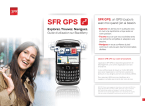 SFR GPS Mode d'emploi