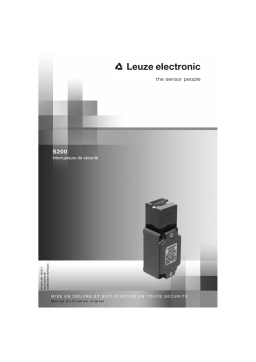 Leuze electronic S200 M1C1-M20 Manuel utilisateur