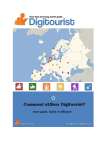 Manuel d'utilisation Digitourist | Chat IA &amp; PDF