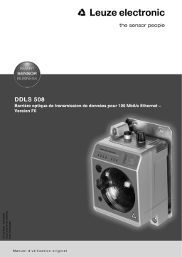 Leuze electronic DDLS 500 508 Manuel utilisateur