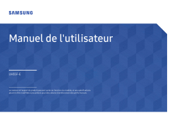 Samsung UH55F-E Manuel Utilisateur + Chat IA