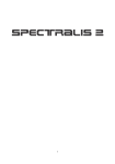 RADIKAL TECHNOLOGIES SPECTRALIS 2 Manuel utilisateur