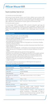 IRIScan Mouse Wifi: Chat IA et Téléchargement PDF