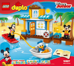 Lego Disney Junior Mickey Mouse Clubhouse Mode d'emploi