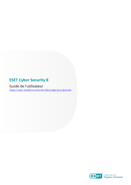 ESET Cyber Security for macOS 8 Manuel du propriétaire