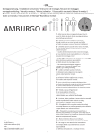 AMBURGO Meuble: Instructions de Montage + Chat IA