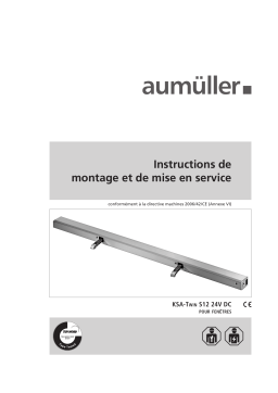 Aumuller KSA Twin Manuel utilisateur