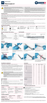 Nouvag Handpiece 4:1 Mode d'emploi