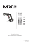 MX U500 SERIES Manuel utilisateur