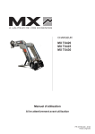 MX TX400 series Manuel utilisateur