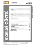 Manuel utilisateur 69120-1 et 69120-2 | AI Chat &amp; PDF