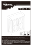 Outsunny 84B-629_84B-630 : Assistance IA &amp; PDF