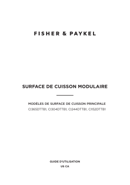 Fisher and Paykel CI122DB1 Mode d'emploi