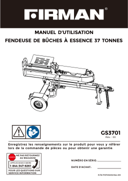 Firman GS3701 Manuel utilisateur