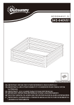 845-040V01 Jardini&egrave;re Sur&eacute;lev&eacute;e | Assistance IA &amp; PDF