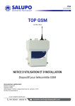 SALUPO TOP GSM SC100.19/xx: Guide d'utilisation + PDF